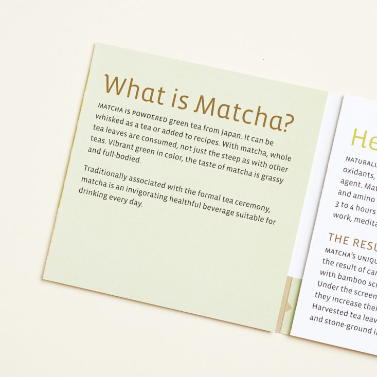 This Boxwalla Food Box is all about exploring the world of matcha green tea!