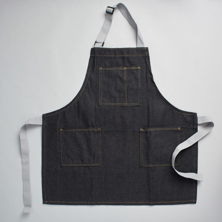 Crate Chef August 2017 Review - Denim Apron