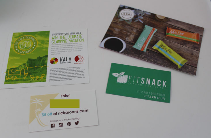 Fit Snack Box September 2017 Subscription Box