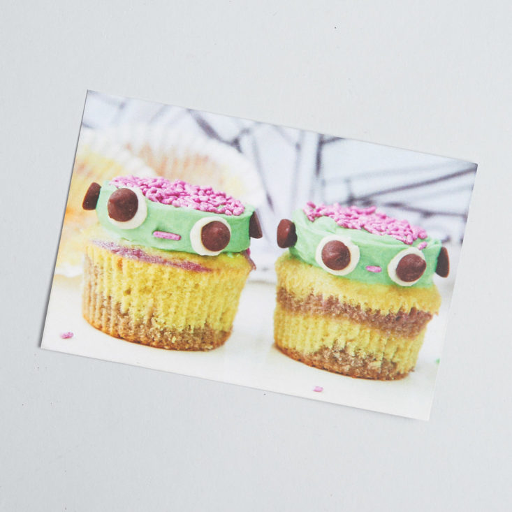 Foodstirs Little Monsters Cupcake Kit Review - Demo card