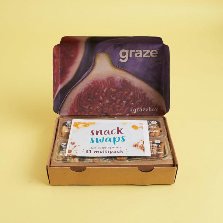 See all the healthy snacks in my September Graze subscription review!