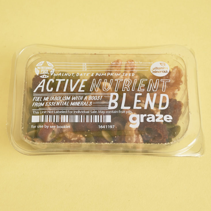 See all the healthy snacks in my September Graze subscription review!