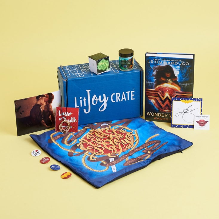 Check out the Wonder Woman inspired items in the LitJoy YA Crate, a subscription box for YA literature lovers!