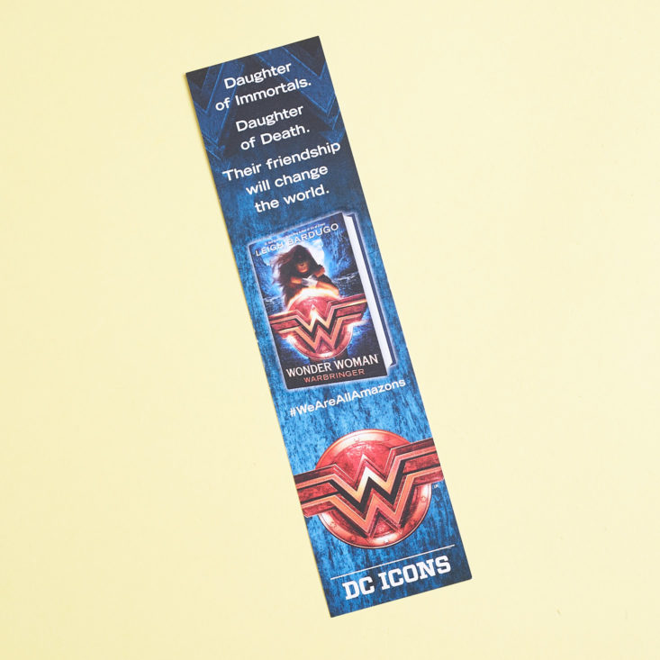 Check out the Wonder Woman inspired items in the LitJoy YA Crate, a subscription box for YA literature lovers!