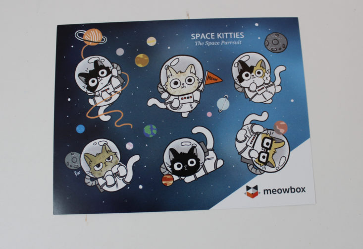Meowbox September 2017 Cat Subscription Box
