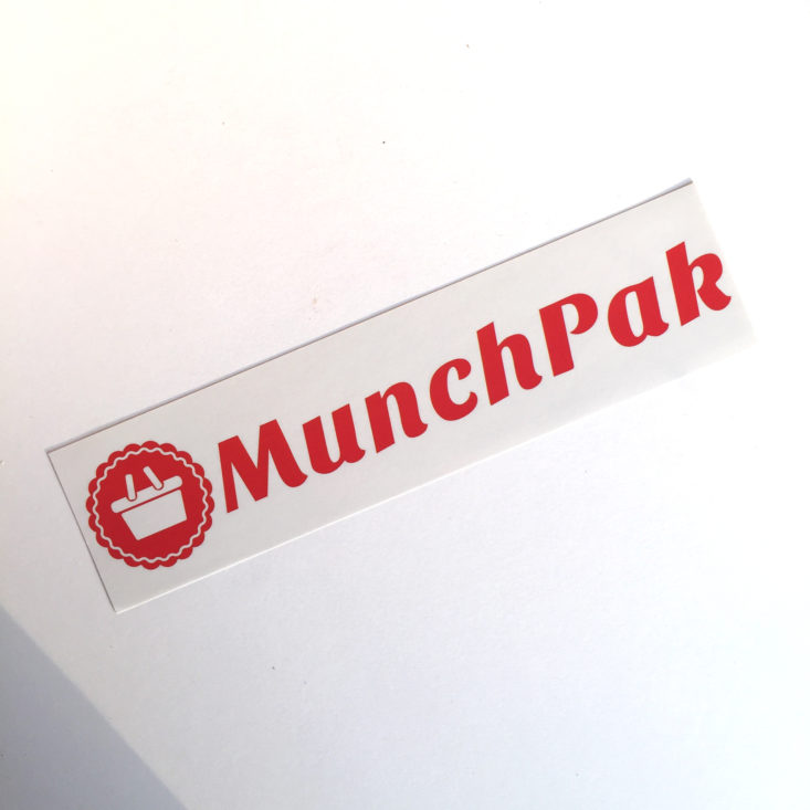 MunchPak Box October 2017 - 0005