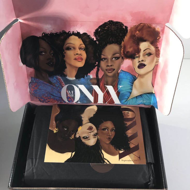 Onyxbox September 2017 Women of Color Subscription Box