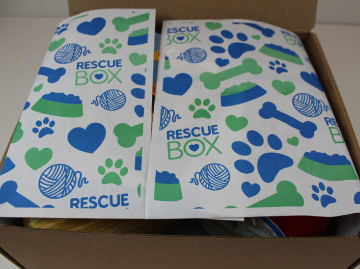 Rescue Box September 2017 Dog Subscription Box