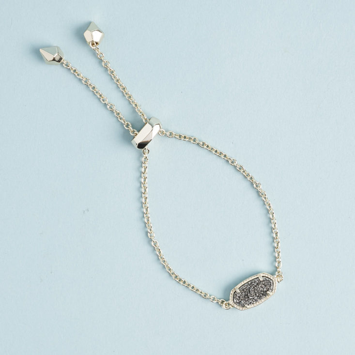 Check out the cool necklace, bracelet, and earrings in my September 2017 Rocksbox jewelry subscription!