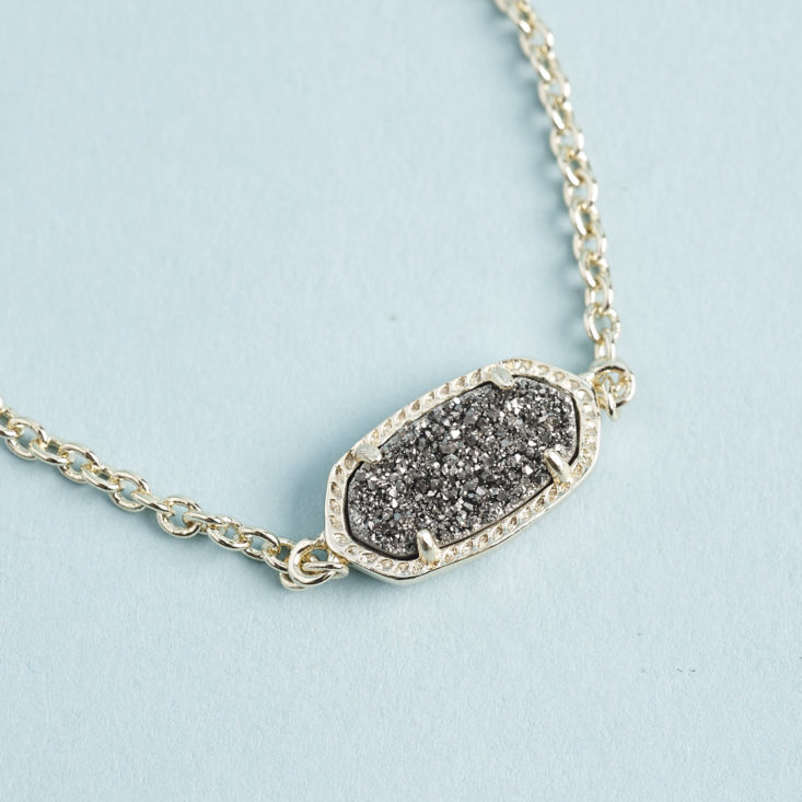 Check out the cool necklace, bracelet, and earrings in my September 2017 Rocksbox jewelry subscription!