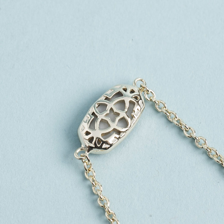 Check out the cool necklace, bracelet, and earrings in my September 2017 Rocksbox jewelry subscription!