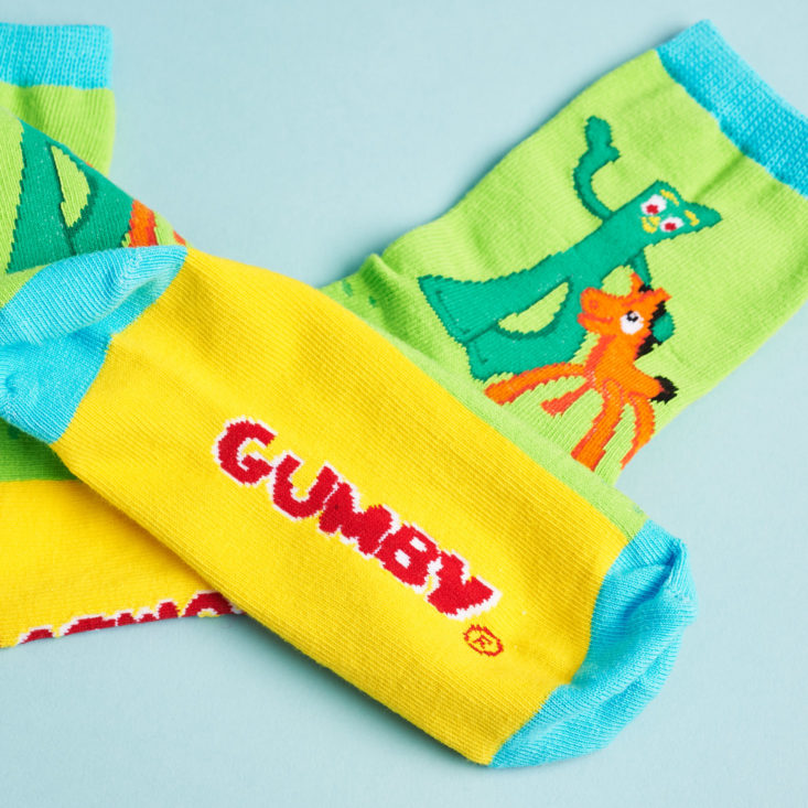 Say It With A Sock Subscription Girls Review September 2017 - Gumby Socks