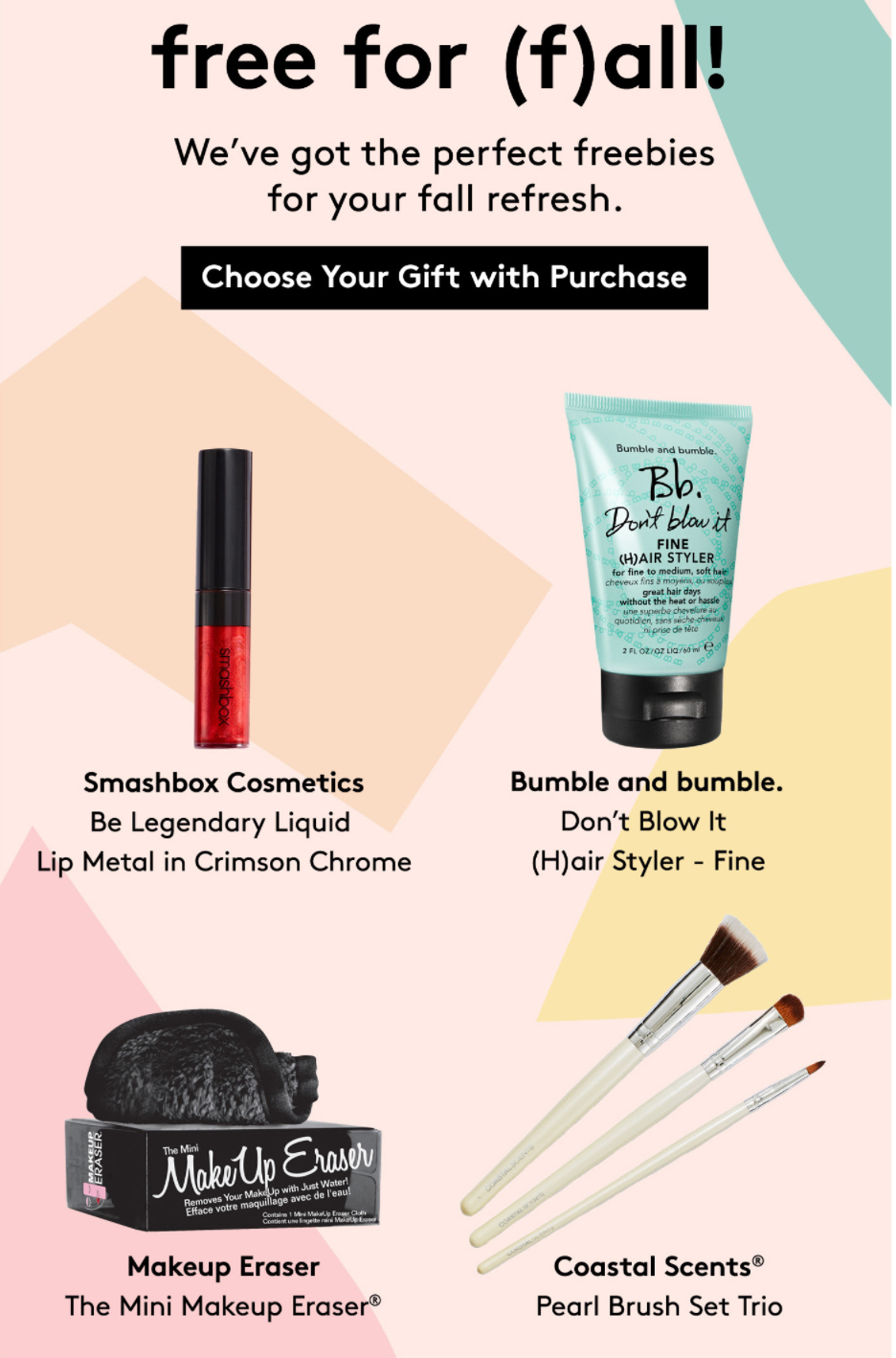 New Free Gifts With Birchbox Shop Purchase