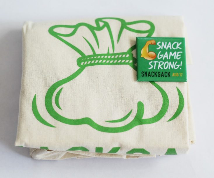 SnackSack August 2017 Snack Subscription Box