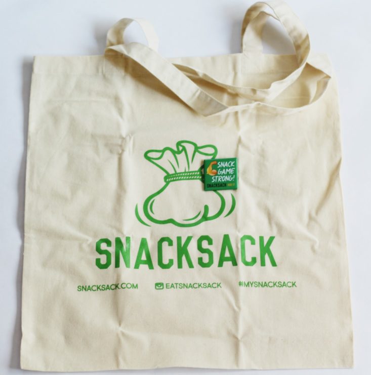 SnackSack August 2017 Snack Subscription Box