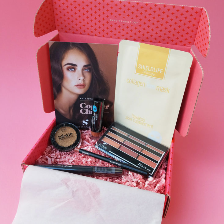 Sweet Sparkle August 2017 Beauty and Makeup Subscription Box
