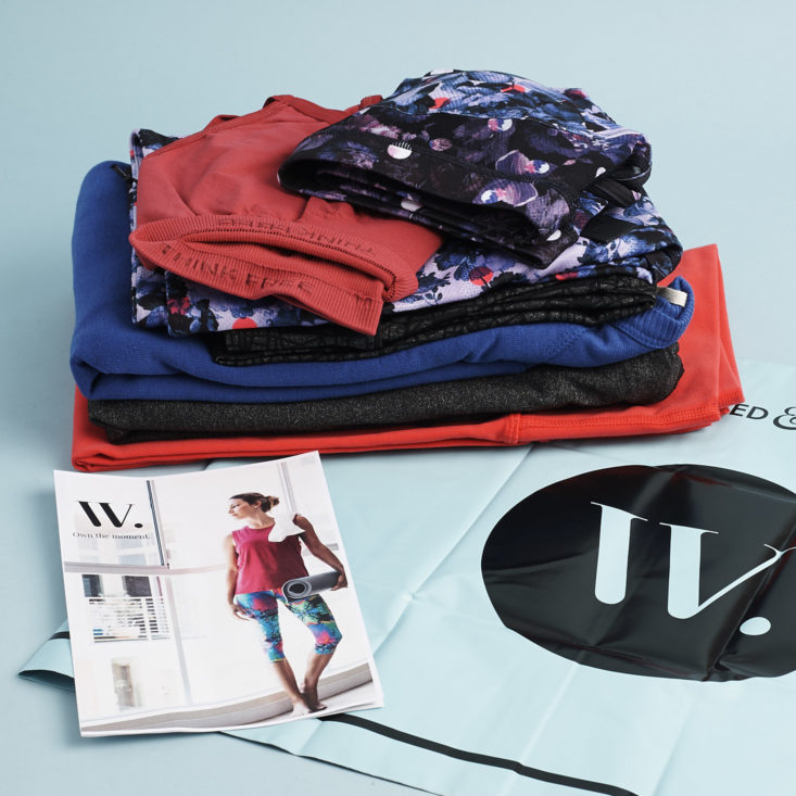 See the cute workout and yoga clothes inside my latest Wantable Fitness subscription box!