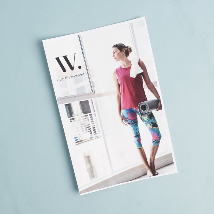See the cute workout and yoga clothes inside my latest Wantable Fitness subscription box!