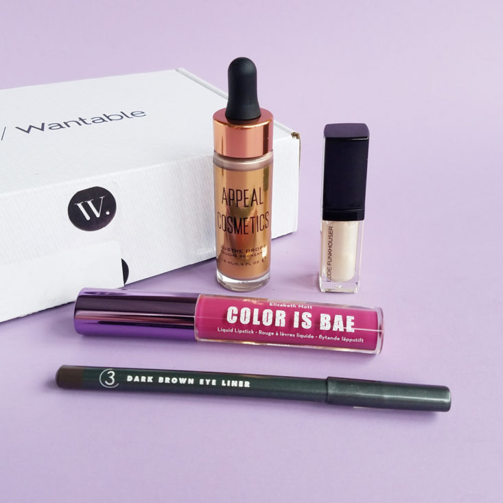  Wantable Makeup Subscription Box