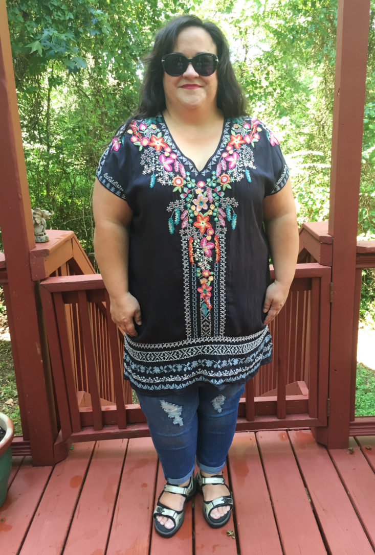 gwynnie bee august 2017 Women's Plus Clothing Subscription Box