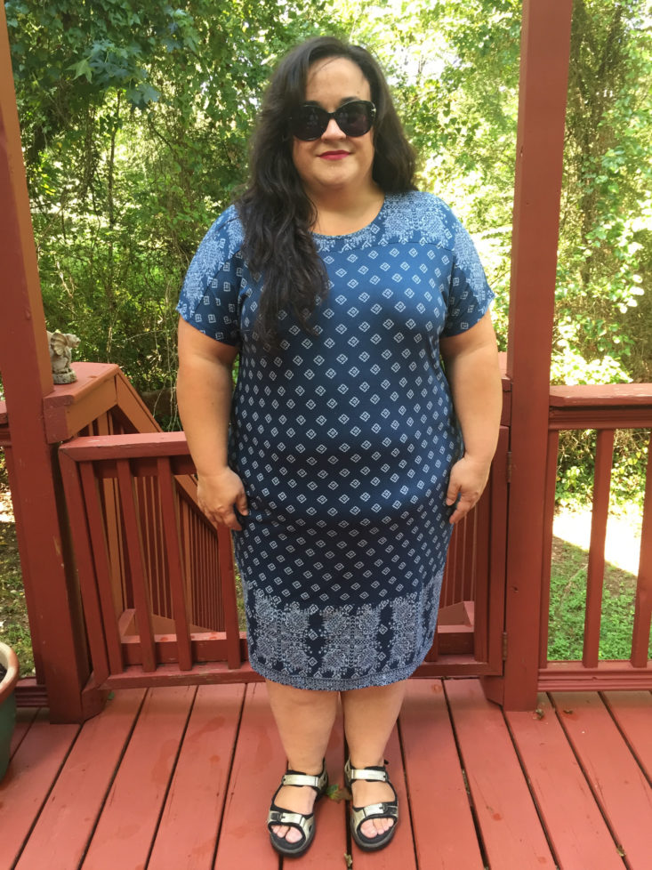 gwynnie bee august 2017 Women's Plus Clothing Subscription Box