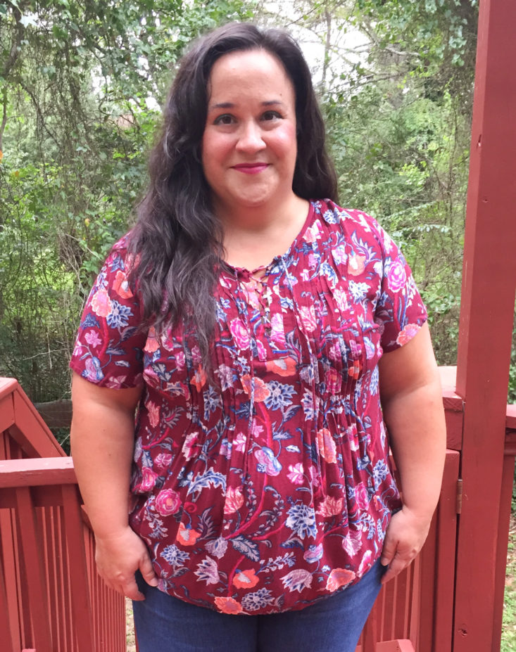 gwynnie bee september 2017 Women's Plus Clothing Rental Box