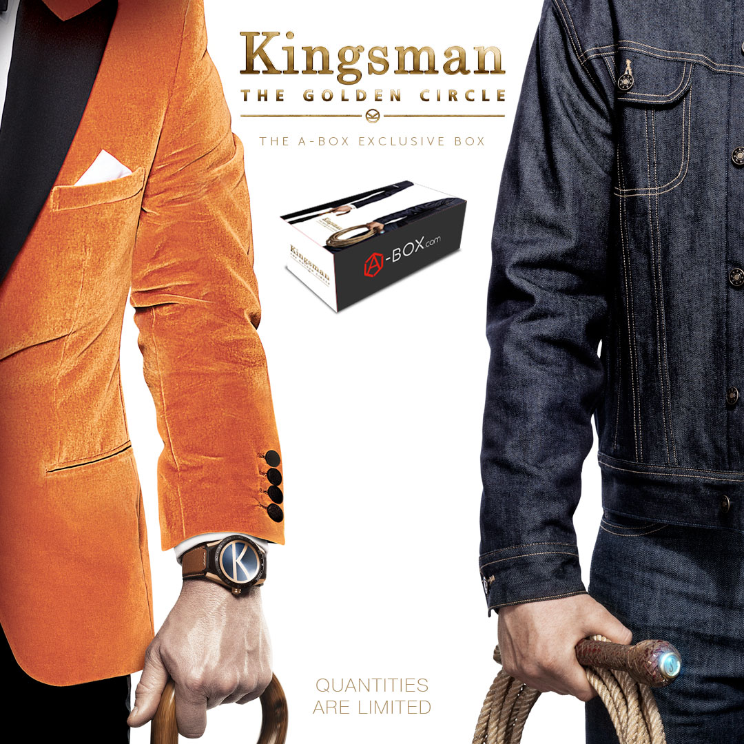 New Limited Edition A-Box – Kingsman: The Golden Circle Box!