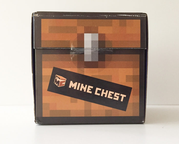 Mine Chest by Loot Crate - deep ocean - July/August 2017 Minecraft Subscription Box