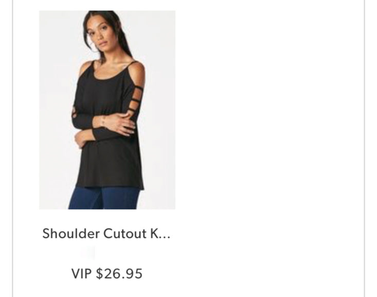 PS by Justfab August 2017 Women's Plus Clothing Box
