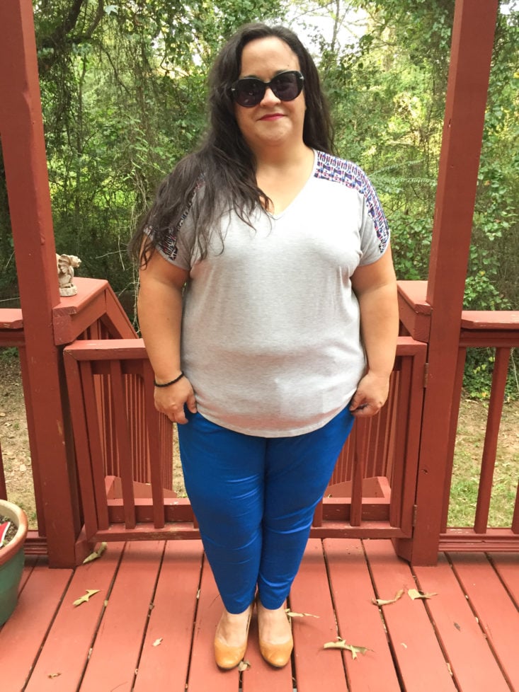 Stitch Fix September 2017 Women's Plus Clothing Subscription Box