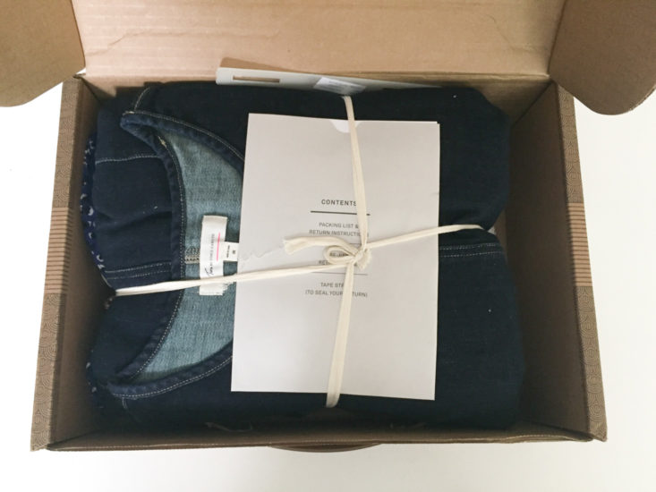 Trunk Club August 2017 Women's Plus Size Subscription Box