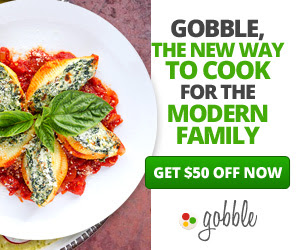 New Gobble Coupon – Save $50 Off Your First Box!