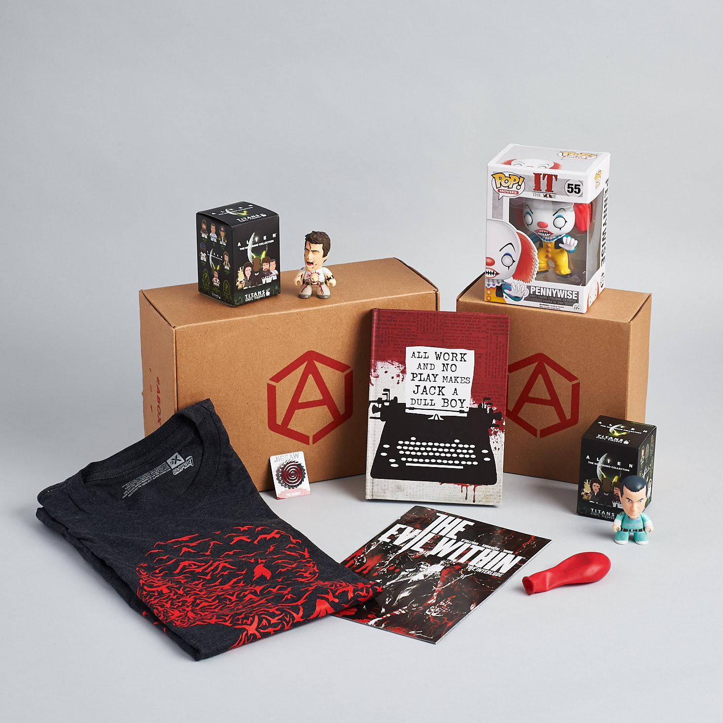 A-Box Subscription Box Review ‘Horrors’ – September 2017