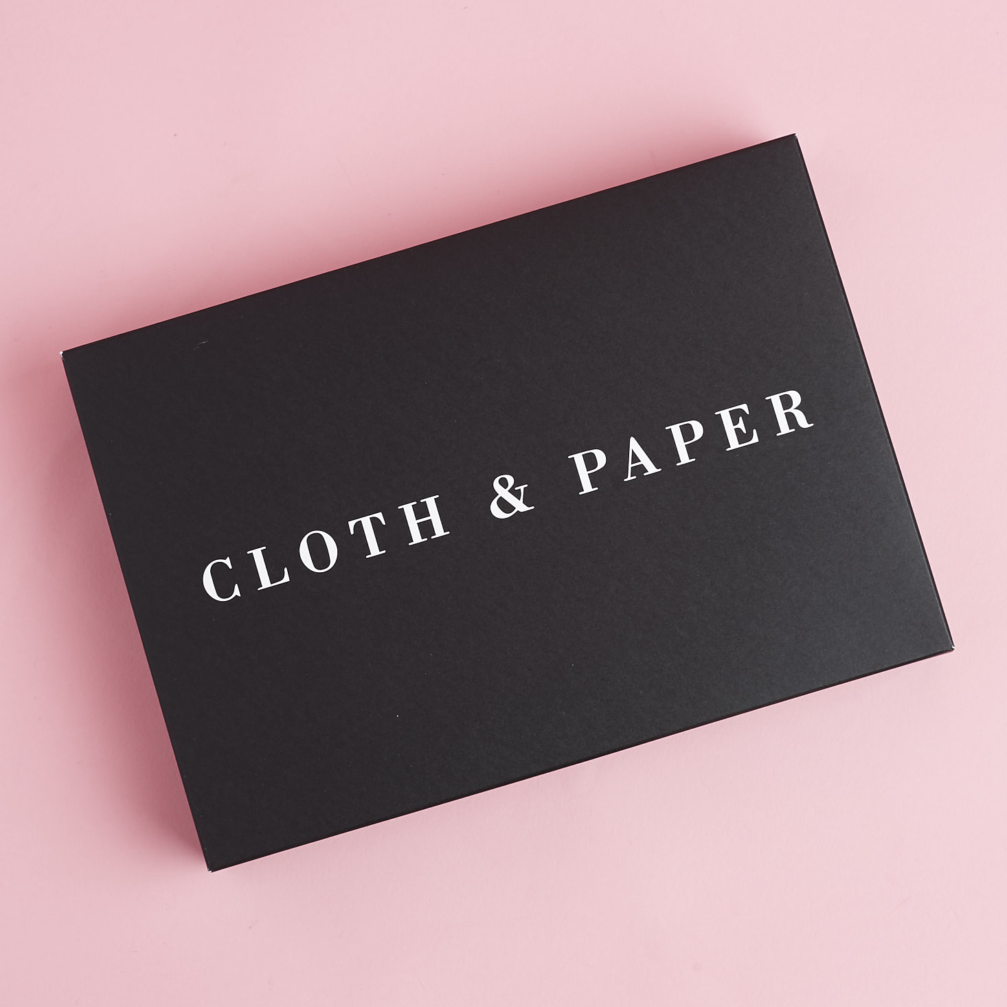 Cloth & Paper Stationery Subscription Box Review – September 2017
