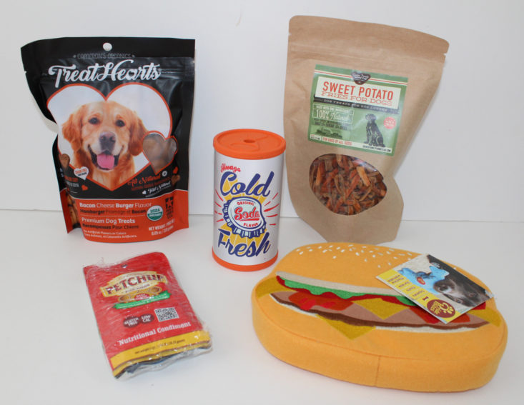 Pawpack September 2017 Dog Subscription Box