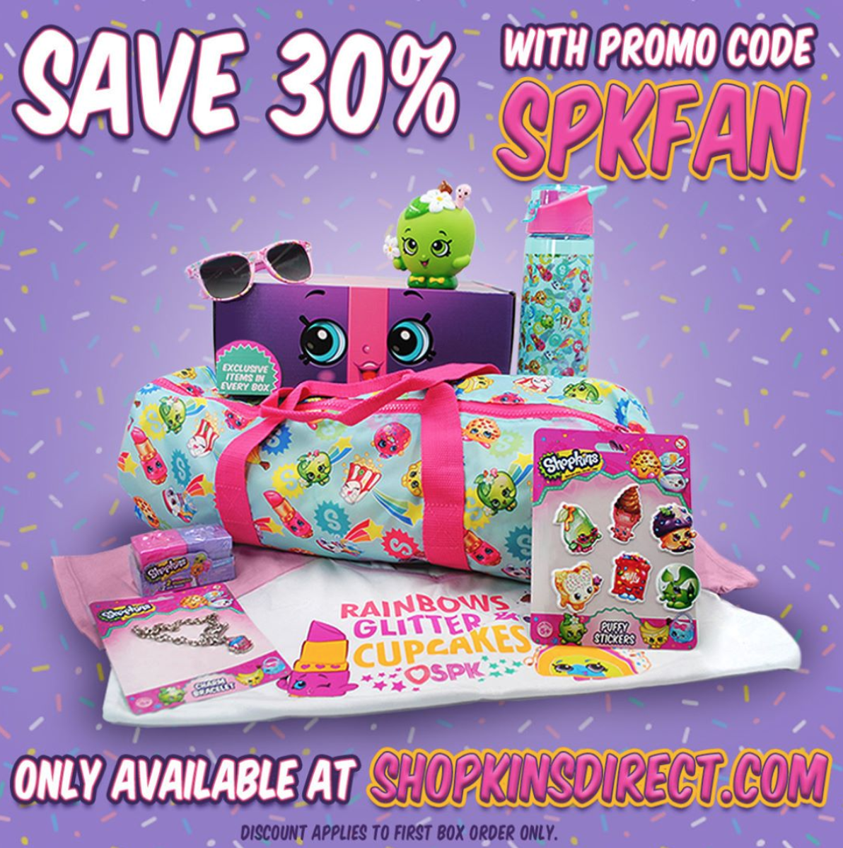 Shopkins Direct Coupon – 30% Off Your First Box!