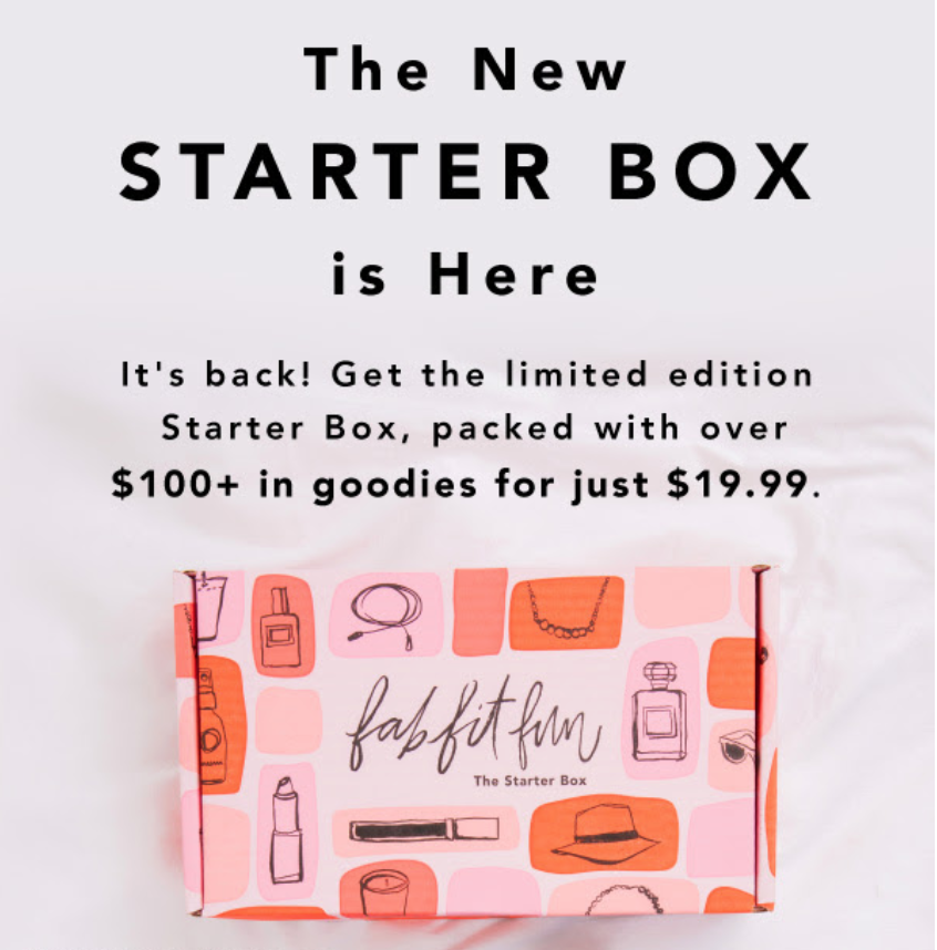 New FabFitFun Starter Box! $19.99 + FULL SPOILERS!