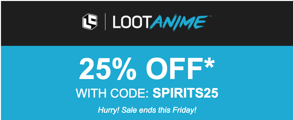 Loot Anime Coupon – Save 25% On The October 2017 Crate!
