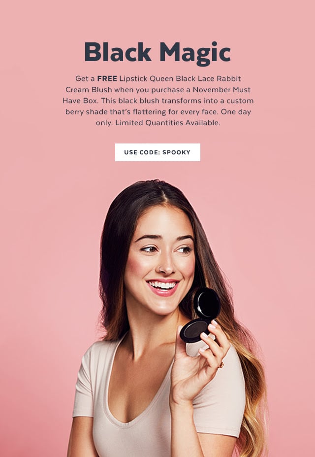 Tonight Only – Free Lipstick Queen Blush with POPSUGAR Subscription!