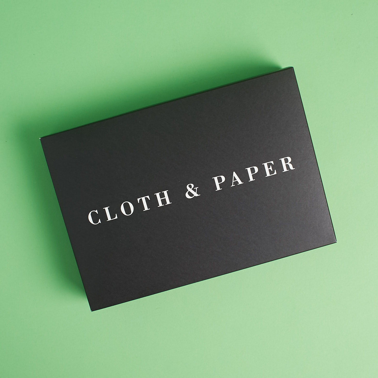 Cloth & Paper Stationery Subscription Box Review – October 2017