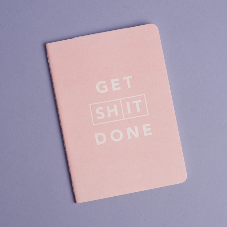 front cover of Get Sh*t done notebook