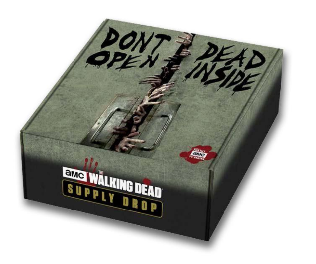 The Walking Dead Supply Drop Box Winter 2017 FULL Spoilers!