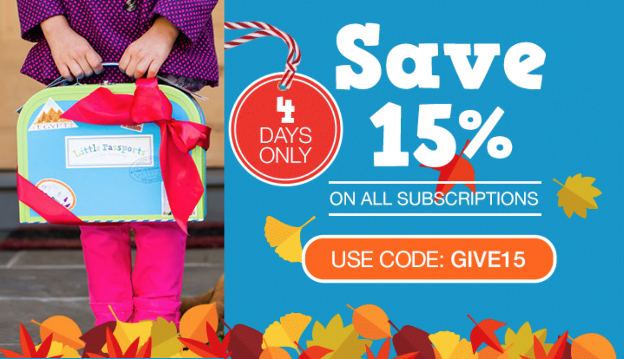 Little Passports Coupon – 15% Off Any Length Subscription