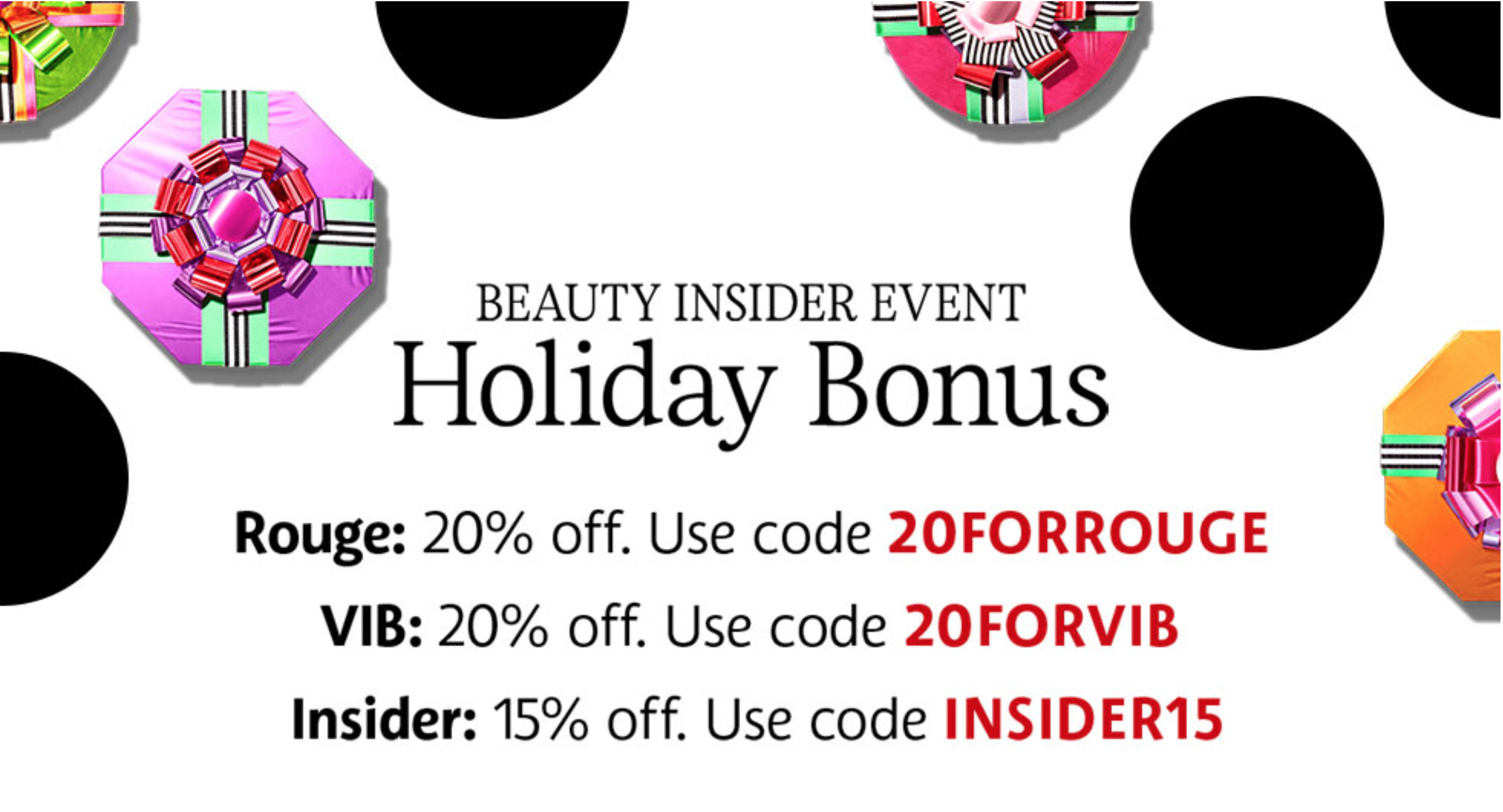 Sephora Holiday Bonus Sale – VIB  & Rouge Members Get 20% Off All Sephora Favorite Kits + Entire Store!