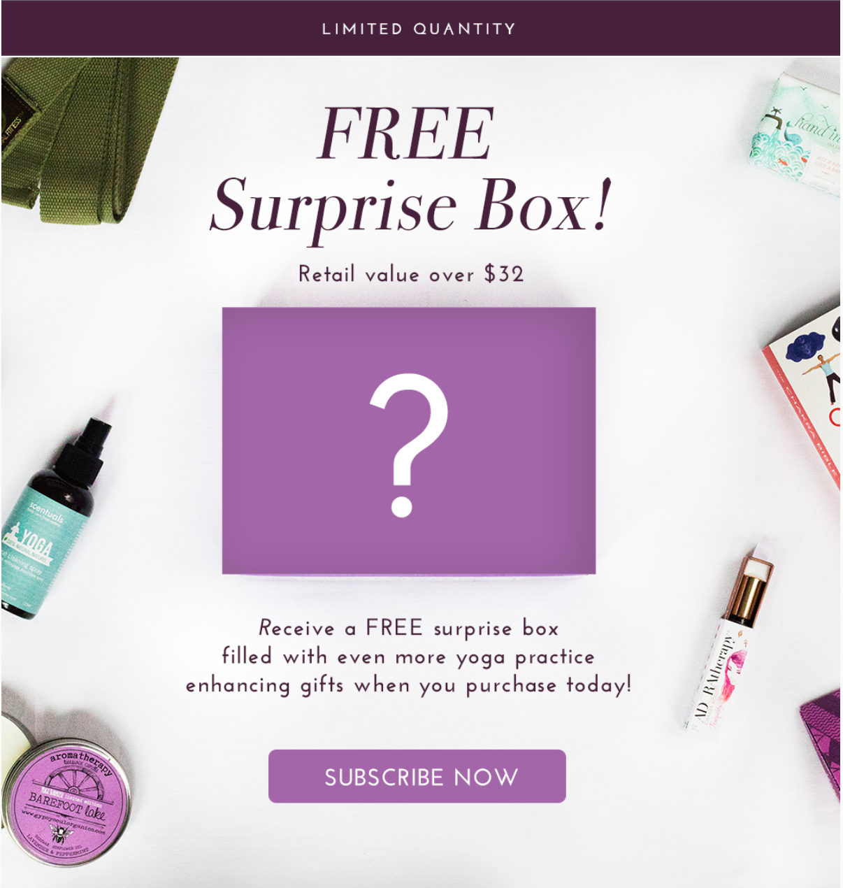 Yogi Surprise Black Friday Sale – FREE Surprise Box with Subscription!