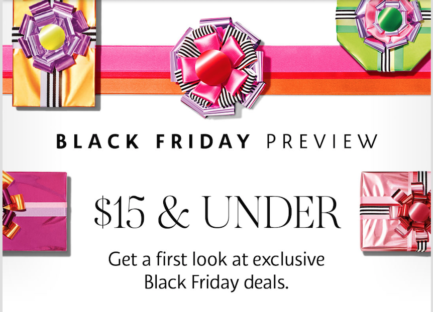 Sephora Black Friday 2017 Sneak Peek!