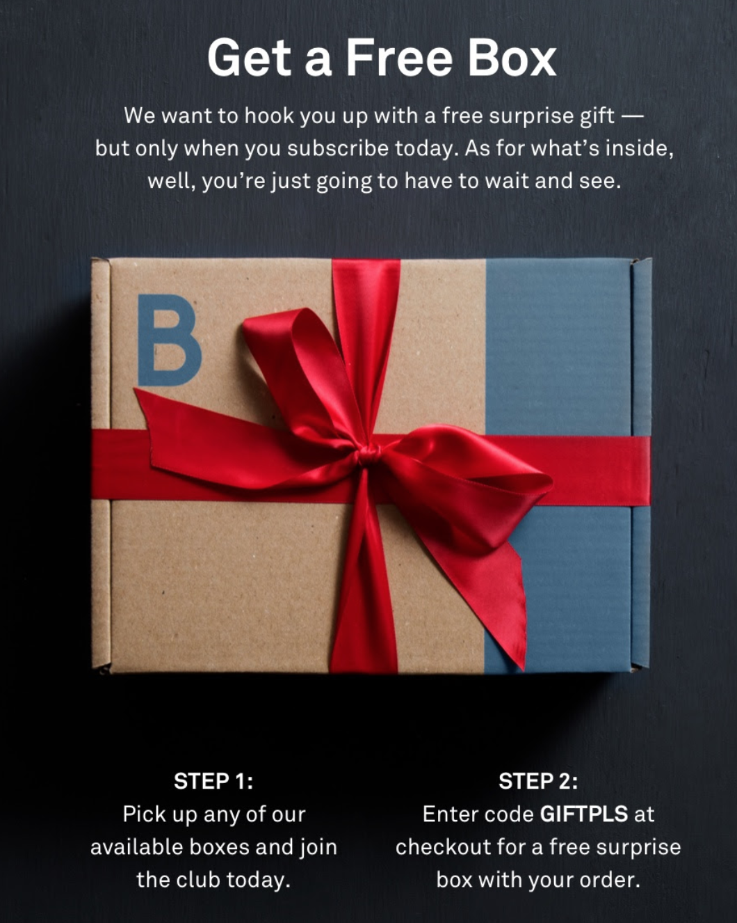 Today Only! Get A Free Bespoke Post Mystery Box ($45 Value) When You Subscribe!