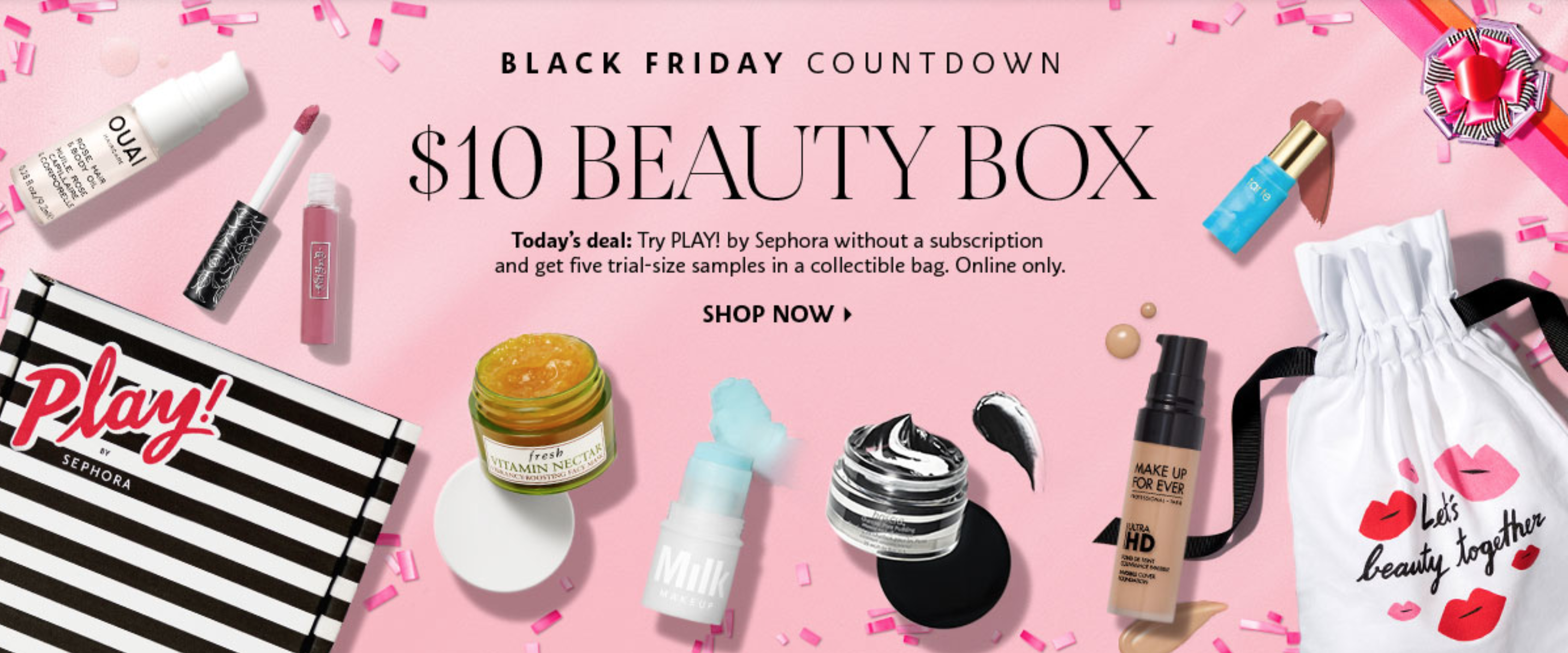 Sephora Black Friday Deal – Past Play! By Sephora Boxes Available Now!