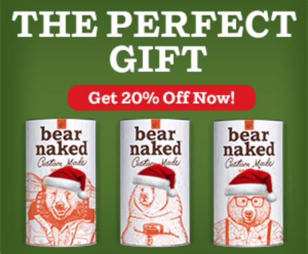 Bear Naked Custom Granola Black Friday Coupon – 20% Off Subscriptions!
