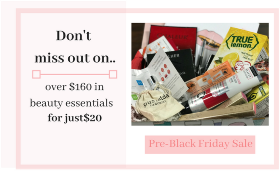 Bless Box Black Friday Deal – 20% Off Subscriptions + $20 Past Box!